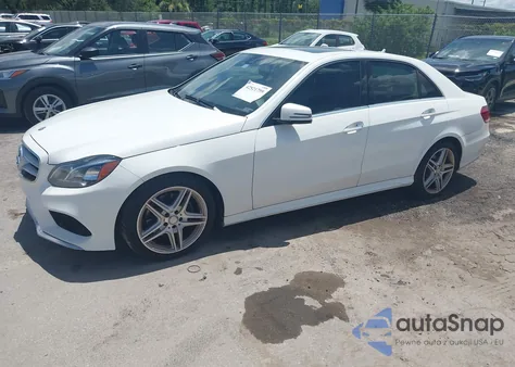 2014 Mercedes-Benz E 350 z USA, uszkodzony, nr VIN WDDHF5KB2EA901598